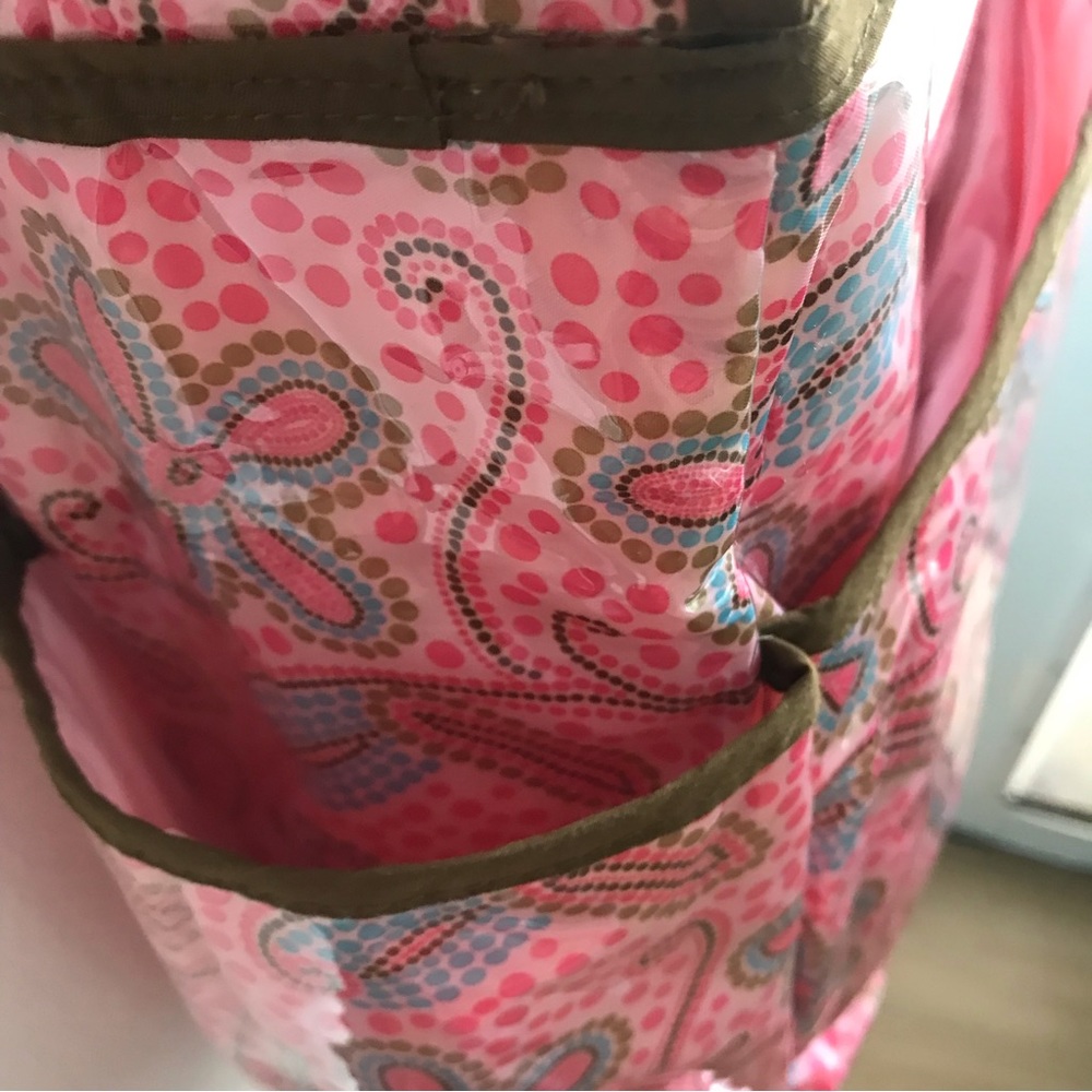 Pink Floral Pattern Shoulder Bag - Picture 4 of 15